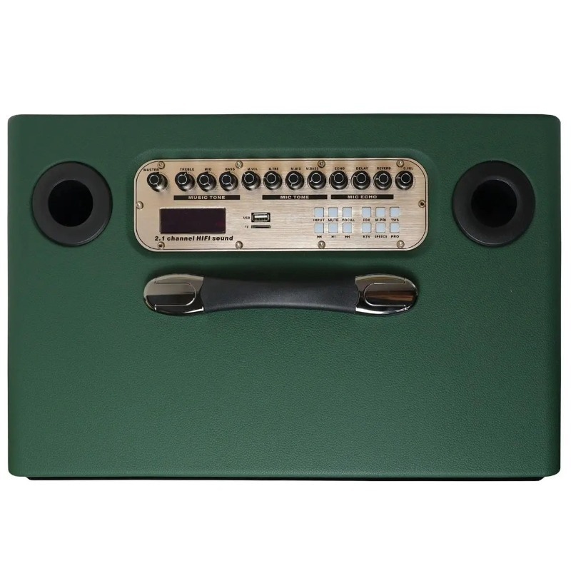 Professional 8-Inch HIFI Bass  - đánh giá và giá Karaoke Speaker System 100W Rgb