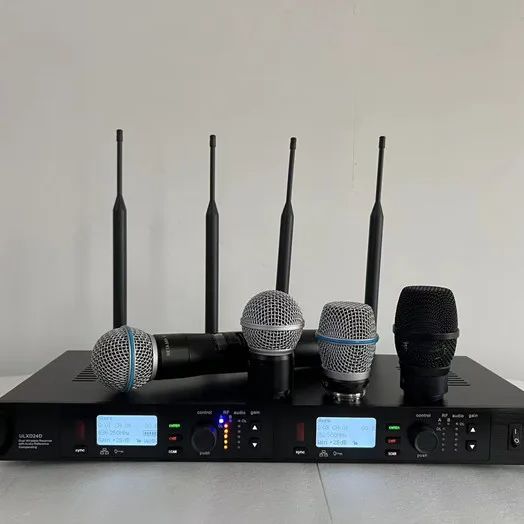 ULXD24D Dual Channel Professio - đánh giá và giá Uhf Wireless Microphone System Dual Channel