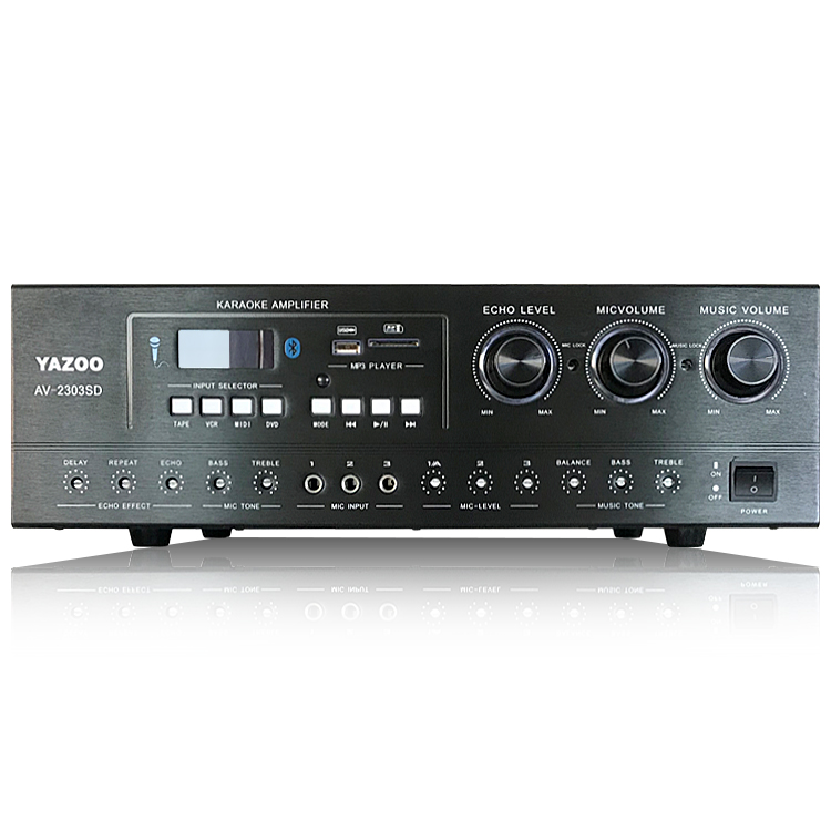 OEM AV-2303SD 150WX2 Karaoke M - đánh giá và giá Karaoke Amplifier Mixer Bluetooth