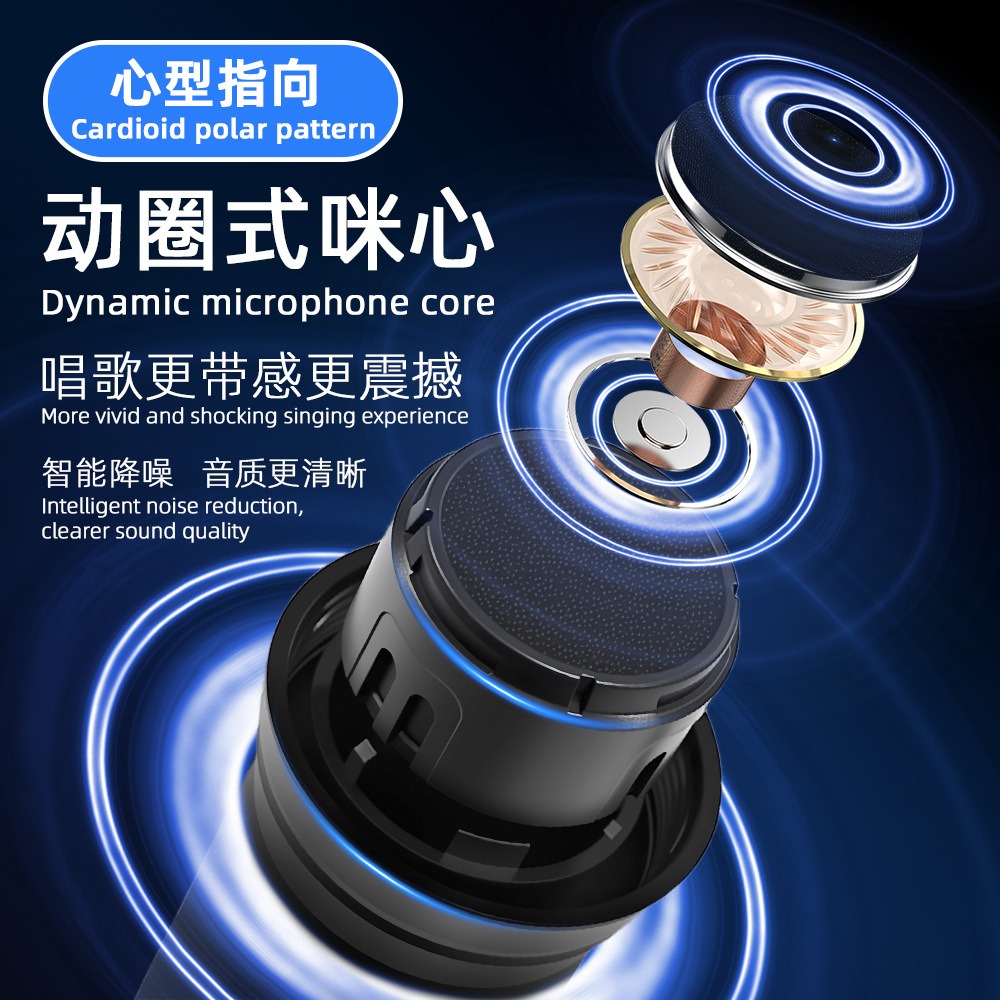 Universal with DSP anti-howlin - đánh giá và giá Bluetooth Karaoke Microphone Handheld