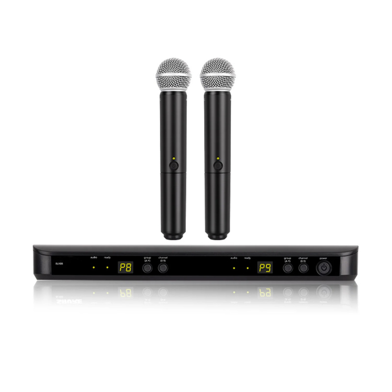 Dual Channel UHF Wireless Hand - đánh giá và giá Uhf Wireless Microphone System Dual Channel