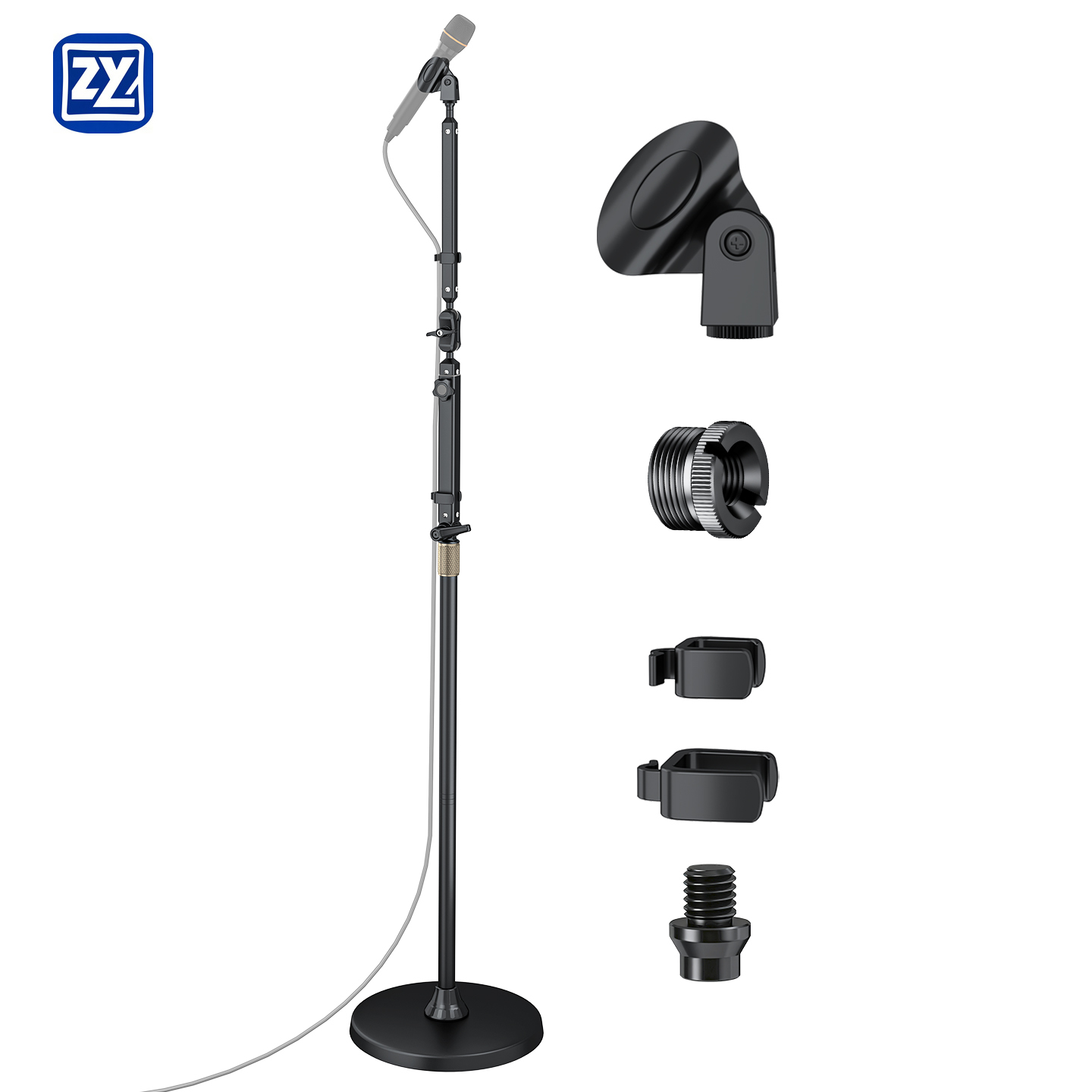 Heavy Duty Metal Base Aluminum - đánh giá và giá Microphone Stand Boom Arm Floor