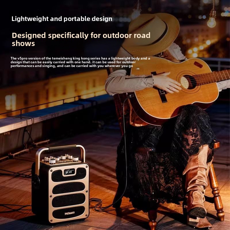 For TEMEISHENG V5Pro Bluetooth - đánh giá và giá Pa Sound System Battery Portable Outdoor