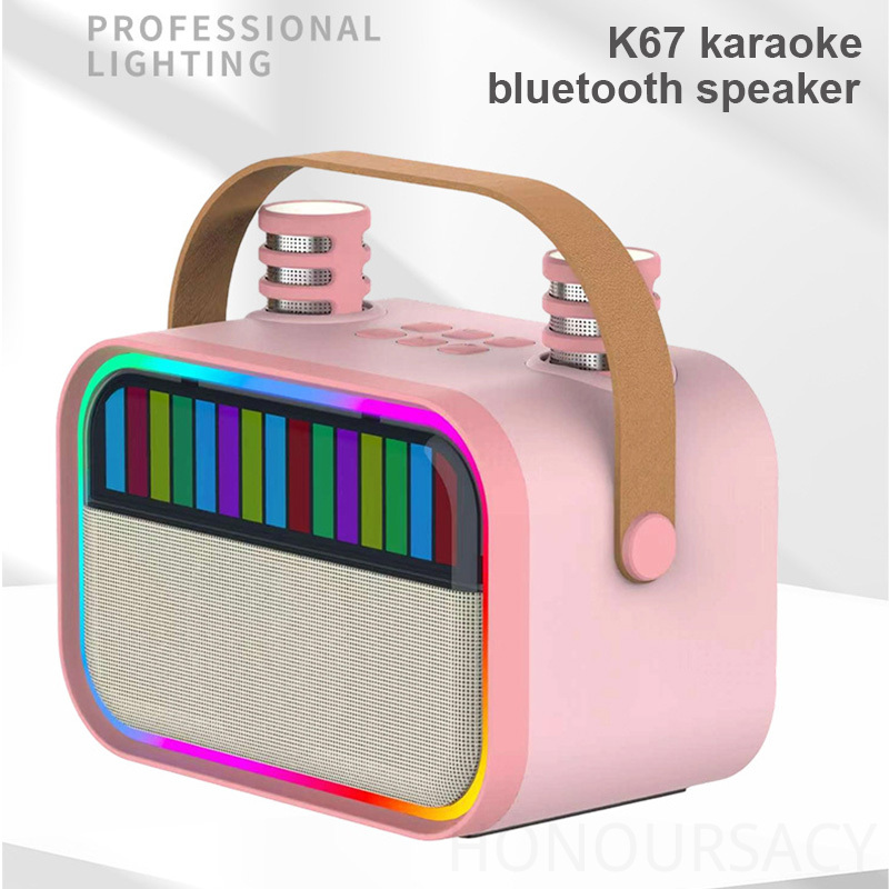 NEW Bluetooth Karaoke Speaker  - đánh giá và giá Karaoke Machine Portable With 2 Mic