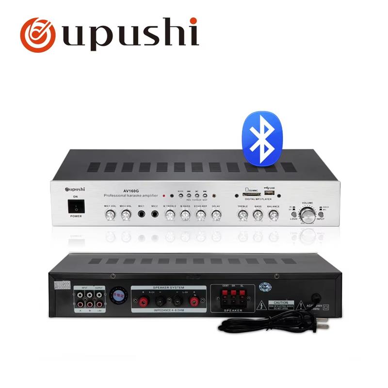 Oupushi 5 channel karaoke ampl - đánh giá và giá Karaoke Amplifier Mixer Bluetooth