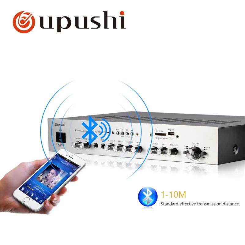 Oupushi 5 channel karaoke ampl - đánh giá và giá Karaoke Amplifier Mixer Bluetooth