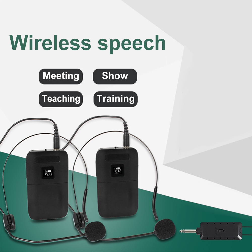E8 Professional Microphone UHF - đánh giá và giá Wireless Lavalier Microphone Dual Receiver