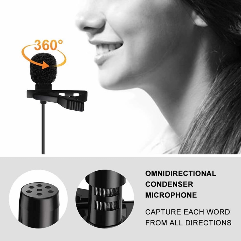 E8 Professional Microphone UHF - đánh giá và giá Wireless Lavalier Microphone Dual Receiver