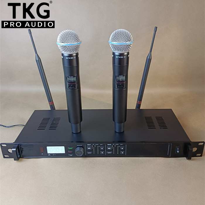 635-668nhz ULXD4D True Diversi - đánh giá và giá Uhf Wireless Microphone System Dual Channel