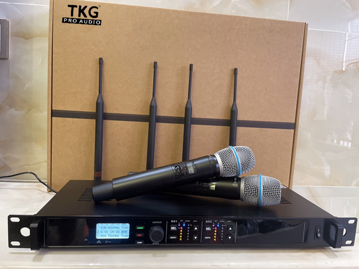 635-668nhz ULXD4D True Diversi - đánh giá và giá Uhf Wireless Microphone System Dual Channel