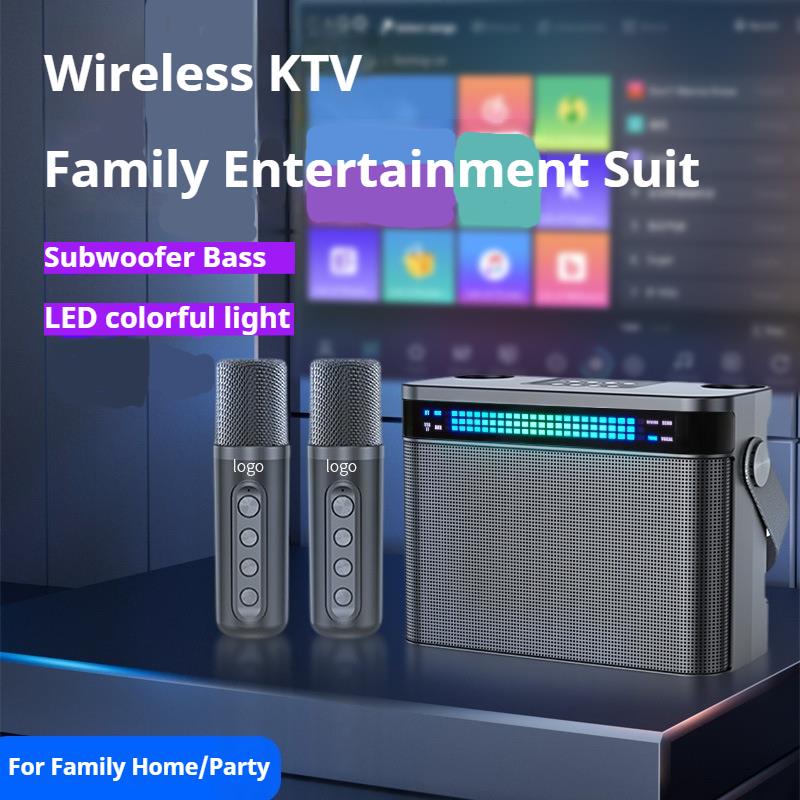 Powerful Bluetooth Speaker Wit - đánh giá và giá Karaoke Machine Portable With 2 Mic
