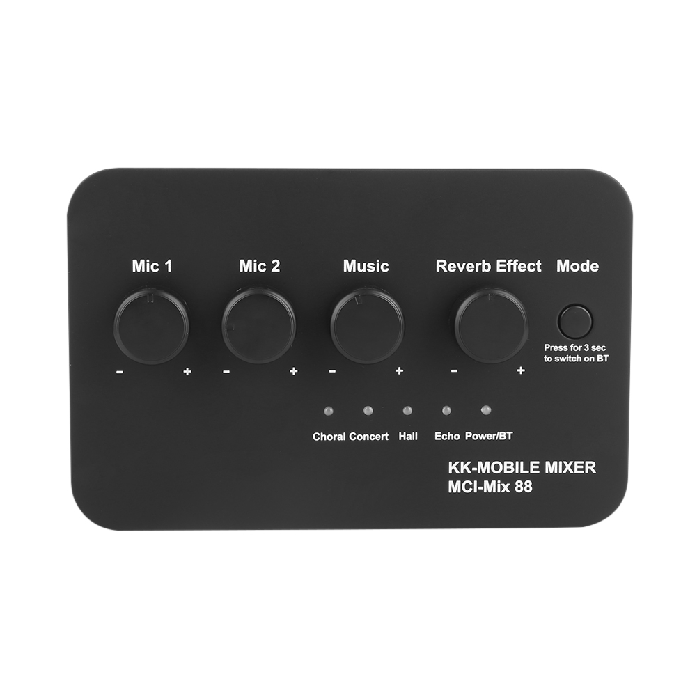 Karaoke Audio Mixer AUX IN/OUT - đánh giá và giá Karaoke Amplifier Mixer Bluetooth
