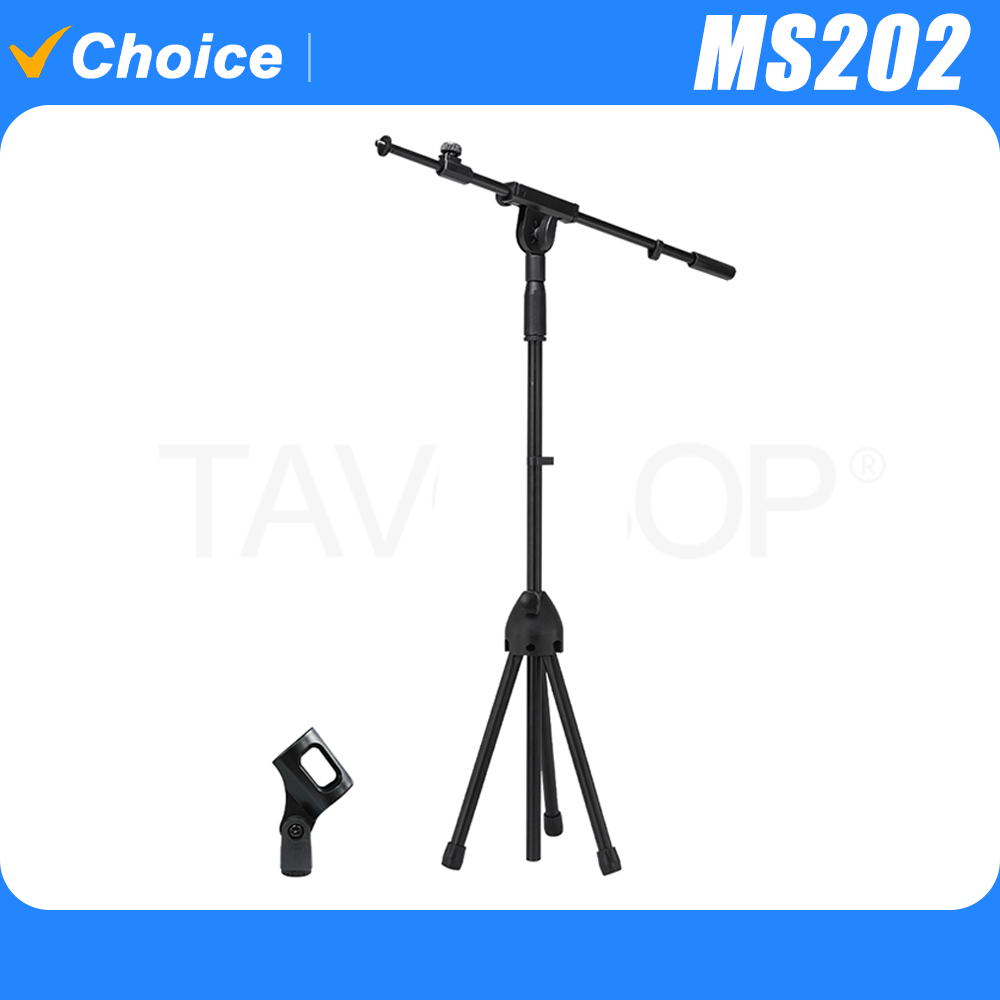 Heavy Floor Microphone Tripod  - đánh giá và giá Microphone Stand Boom Arm Floor