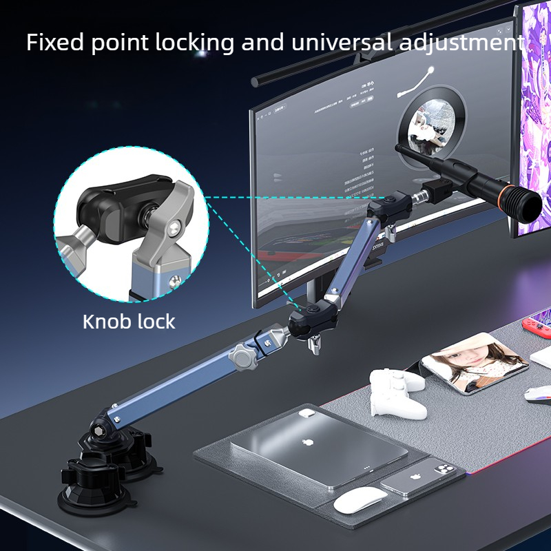 Professional Vacuum Suction De - đánh giá và giá Microphone Stand Boom Arm Floor