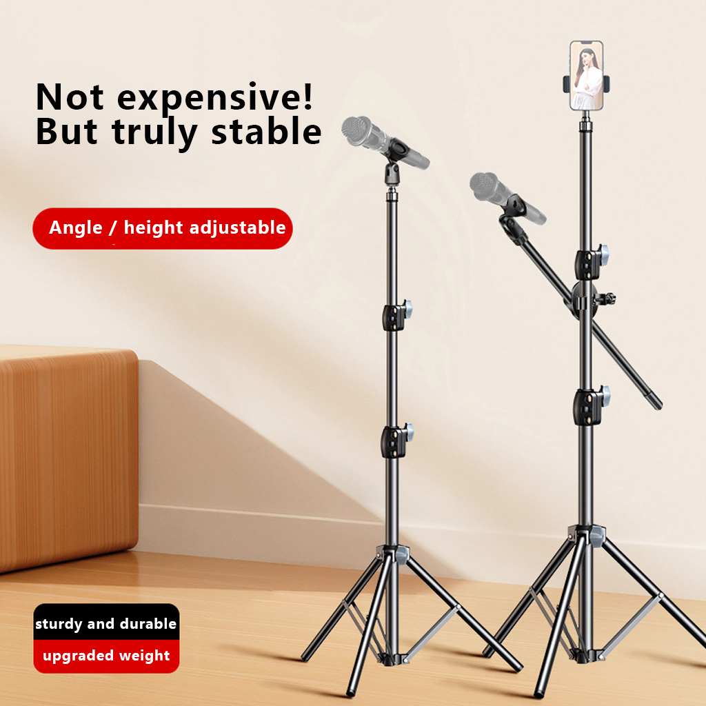1.7M Adjustable Microphone Flo - đánh giá và giá Microphone Stand Boom Arm Floor