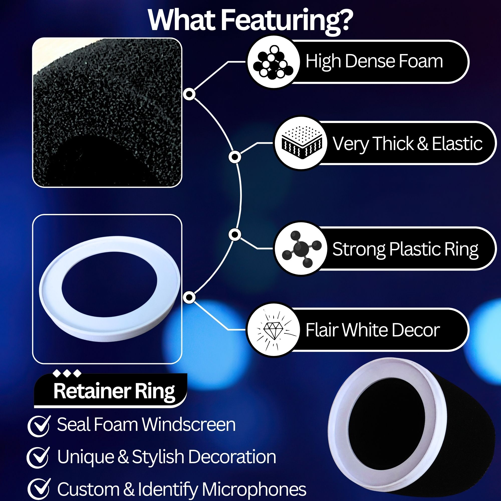 Foam Microphone Covers with Re - đánh giá và giá Microphone Pop Filter Foam Windscreen