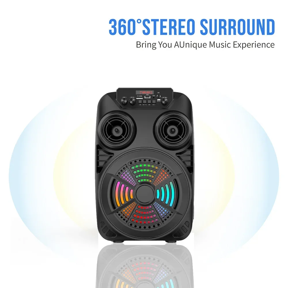 High Power Bluetooth Speakers  - đánh giá và giá Karaoke Speaker System 100W Rgb