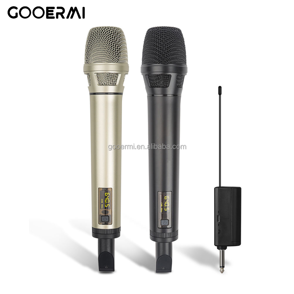 UHF Portable Wireless Micropho - đánh giá và giá Uhf Wireless Microphone System Dual Channel