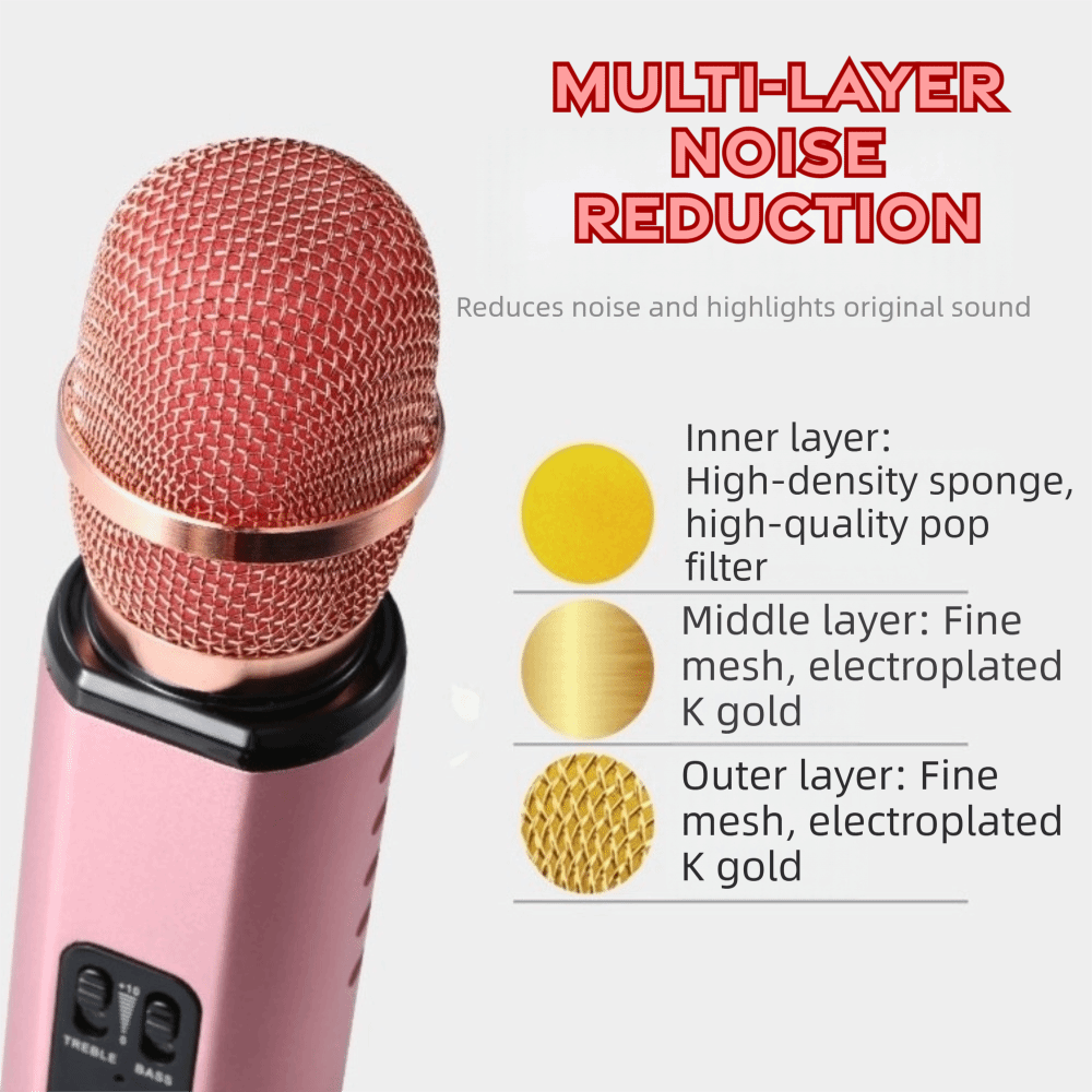 Portable Karaoke Microphone Pr - đánh giá và giá Bluetooth Karaoke Microphone Handheld